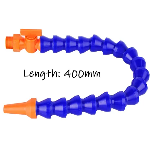 Miniatura 5 de Uenede Base magnética con conector de púas + boquilla redonda de 1/4 pulgadas PT tubo de refrigerante de plástico con interruptor, manguera