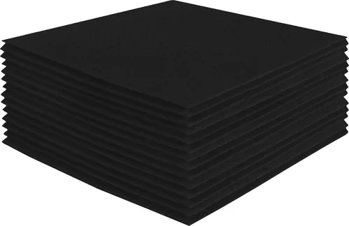 Miniatura 200 de FabricLA Hojas de fieltro acrílico para manualidades, cuadrados de fieltro precortados suaves de 4 x 4 pulgadas (3.9 in x 3.9 in), utiliza hojas