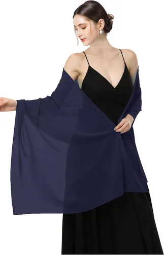 Miniatura 4 de Chales de gasa para novia, boda, fiesta, vestido de noche y vestidos para ocasiones especiales