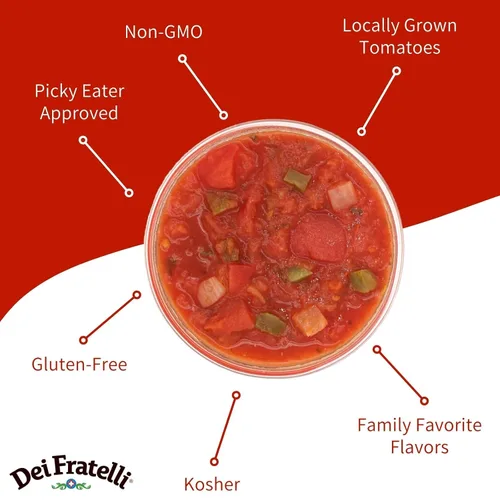 Miniatura 4 de Dei Fratelli - Nuestro original Salsa Medio - 16oz - Paquete de 4