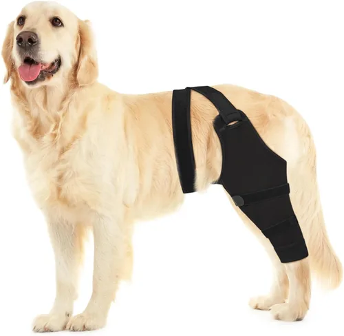 Miniatura 8 de Funda para perro para patas traseras para dejar de lamer, manga de recuperación quirúrgica mejorada para heridas de piernas traseras y traseras