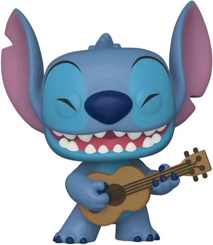 Miniatura 2 de Funko Pop Disney: Lilo y Stitch - Figura de vinilo coleccionable de Stitch con ukelele - Idea de regalo - Mercancía oficial - Juguetes para niños