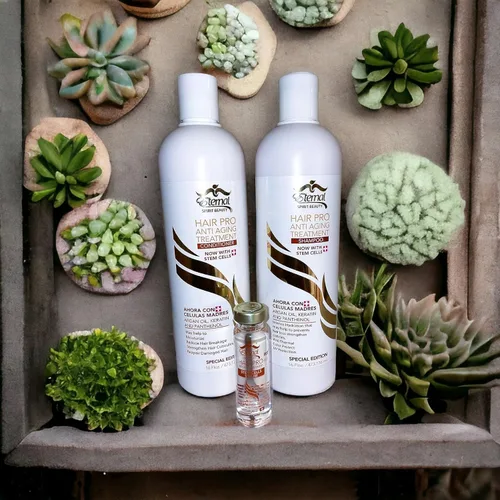 Miniatura 4 de Eternal Hair Pro Tratamiento Anti Envejecimiento Champú y Acondicionador Células Madre Suero