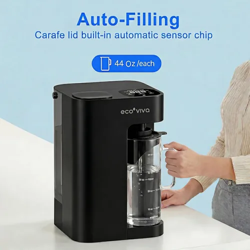 Miniatura 3 de Mate 3 - Filtro de agua de ósmosis inversa UV, 3:1 puro para drenar, jarra de llenado automático, purificador de agua sin instalación, filtración
