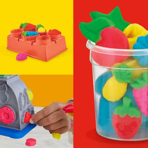Miniatura 3 de Play Doh Swirlin' Smoothies Juego de Licuadora de Juguete, Electrodomésticos de Cocina de Juego, Juguetes de Artes y Manualidades para Niñas y Niños