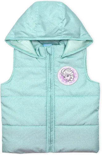 Miniatura 2 de Disney Frozen Elsa - Conjunto de camisa de manga larga para niñas chaleco y leggings para niños pequeños color blancogrisazul Morado 2T