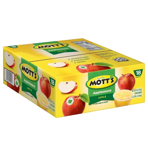 Miniatura 9 de Mott's Puré de manzana, taza de 4 onzas, 18