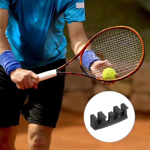 Miniatura 2 de M METERXITY Badminton Stringing Racquet Load Spreader Badminton Pressure Reducer String Protector Threading Machine Adapter for Repair Fixing