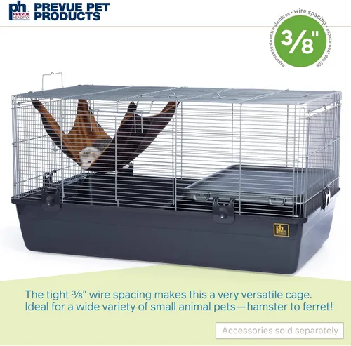 Miniatura 5 de Prevue Pet Products 528 Hogar Universal para Mascotas Pequeñas, Gris Oscuro