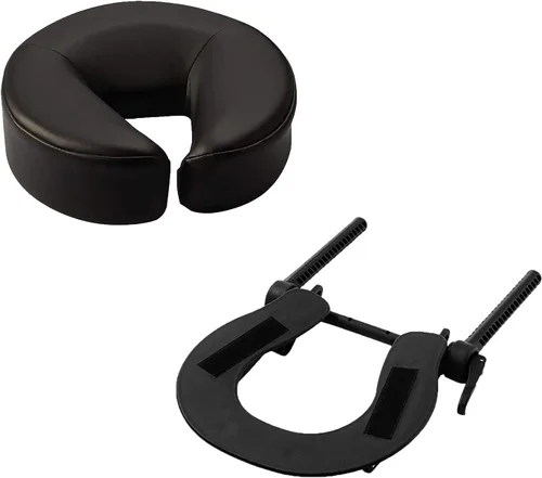 Miniatura 8 de Reposacabezas de masaje - Almohada ajustable en forma de U de aluminio para cama y cuna facial - Equipo de spa de belleza