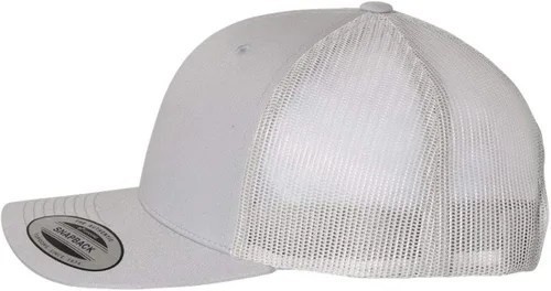 Miniatura 3 de Gorra de malla 6606 con bordado de texto Yupoong Trucker Snapback
