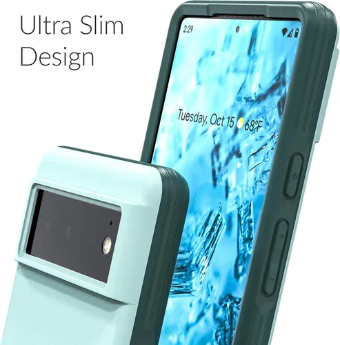 Miniatura 7 de Crave Protector delgado para Google Pixel 6, funda a prueba de golpes para Google Pixel 6 - Aqua