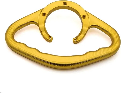 Manija de pasajero CNC para motocicleta, mango de tanque compatible con Dk 125 200 390, Bajaj NS200 Oro
