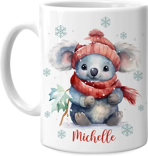 Miniatura 11 de Hyturtle Taza de gato personalizada, regalos para niñas, hombres, mujeres, cumpleaños y Navidad, nombre personalizado, taza de té de café
