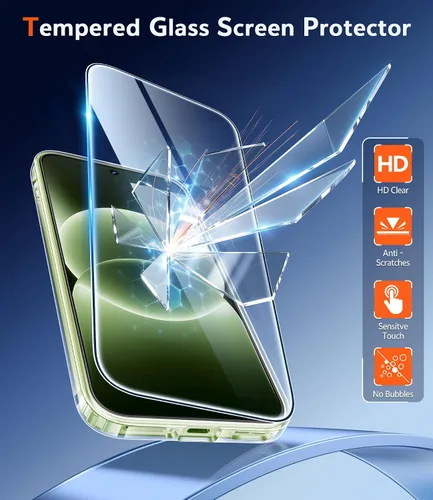 Miniatura 321 de FNTCASE Funda para iPhone 13 Pro-Max: Fundas magnéticas transparentes compatibles con Magsafe Slim anti amarillamiento protección contra caídas