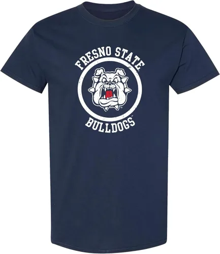 Miniatura 59 de UGP Campus Apparel AS04 - Camiseta con logotipo de círculo envejecido