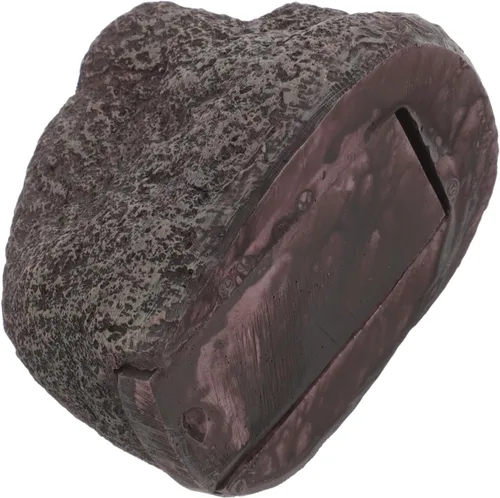 Caja para llaves de piedra al aire libre, resistente a la intemperie, llavero de roca falsa, material duradero, jardín y almacenamiento discreto