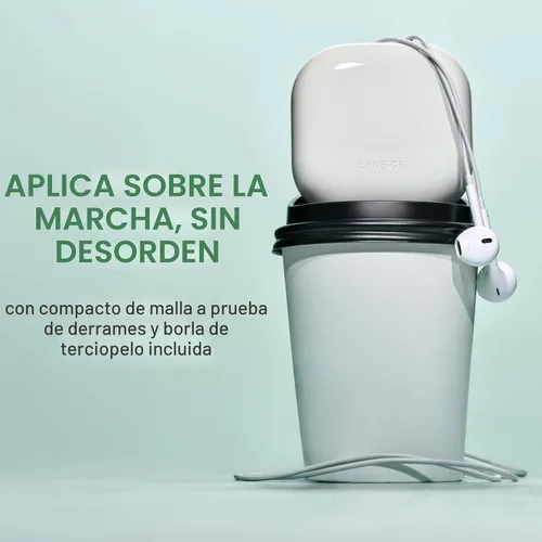 Miniatura 7 de LANEIGE Neo Difuminador Polvo: Compacto de Control de Aceite Coreano con Desenfoque de Poros, Acabado Suavizante y Fácil de Viajar, Embalaje Sin