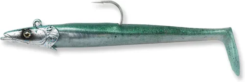 Miniatura 18 de Savage Gear Sandeel plateado (Dirty Silver)