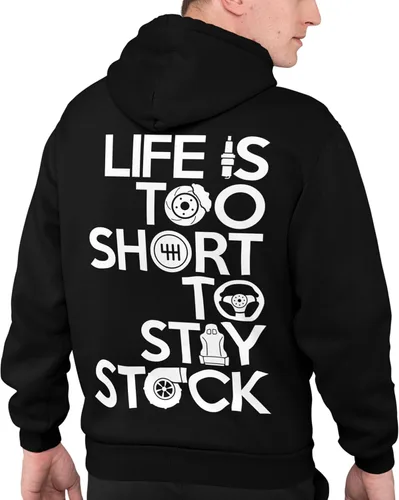 Miniatura 47 de STYLN Sudadera de manga larga con capucha Sudadera divertida con capucha unisex para adultos entusiastas del automóvil, camión, bicicleta, carreras