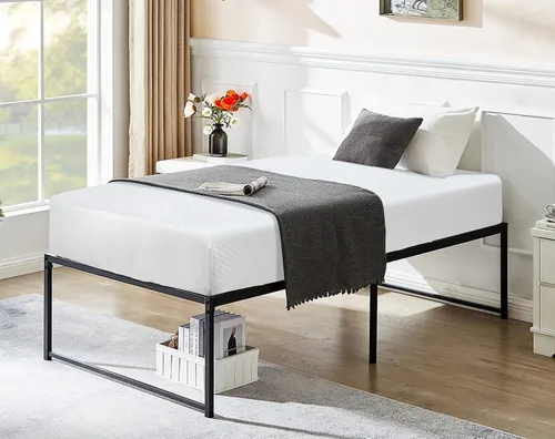 Miniatura 11 de Colchón individual de espuma viscoelástica de 5 pulgadas con certificado CertiPUR-US para sueño fresco y alivio de presión, colchón de cama