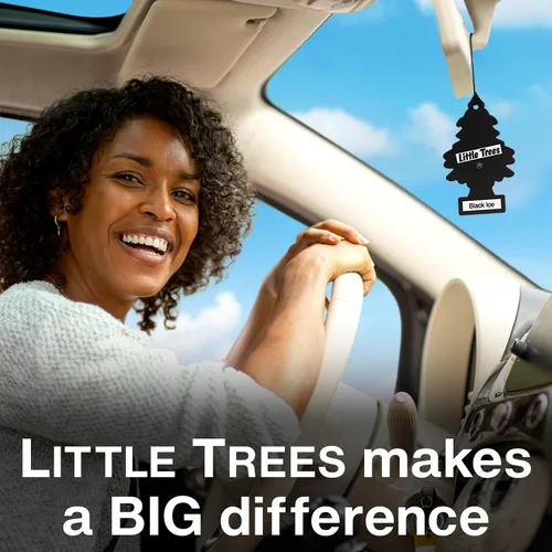 Miniatura 9 de Little Trees - Ambientador de árbol colgante que proporciona un aroma de larga duración para tu hogar o tu auto. Aroma Bayside Breeze, 24