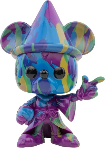 Miniatura 3 de Funko Pop! Disney: Fantasia 80th Anniversary - Figura de vinilo de Mickey #2 de la serie Artist
