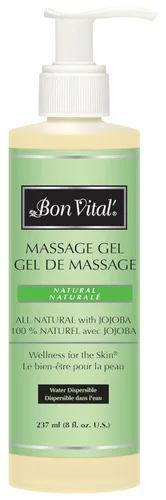 Miniatura 12 de Bon Vital' Naturale Gel de masaje con ingredientes naturales para masaje respetuoso con el medio ambiente, gel de masaje hipoalergénico para pieles