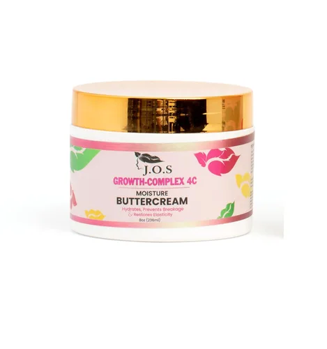 J'Organic Solutions Chebe 4C Crema hidratante y crema retorcida, desenredante natural, crecimiento del cabello, antiroturas