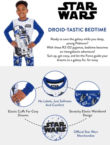 Miniatura 3 de STAR WARS Pijamas R2D2 para niños