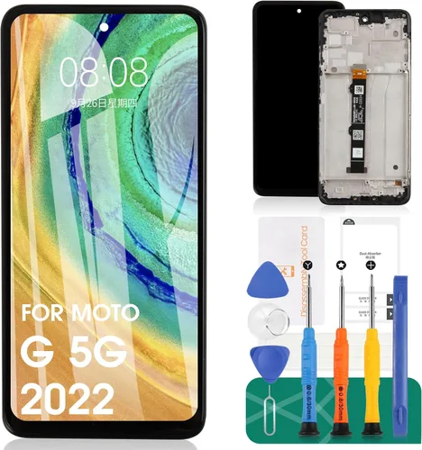 Reemplazo de pantalla para Moto G 5G 2022 para Moto G 5G 2022 Pantalla LCD para XT2213 XT2213-3 Pantalla táctil Digitalizador Asamblea Piezas de