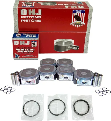 DNJ PRK648 Kit de pistón y anillo para Nissan Suzuki Equator Frontier NV1500 NV2500 NV3500 Pathfinder Xterra 4.0L V6 DOHC 24V aspirado naturalmente