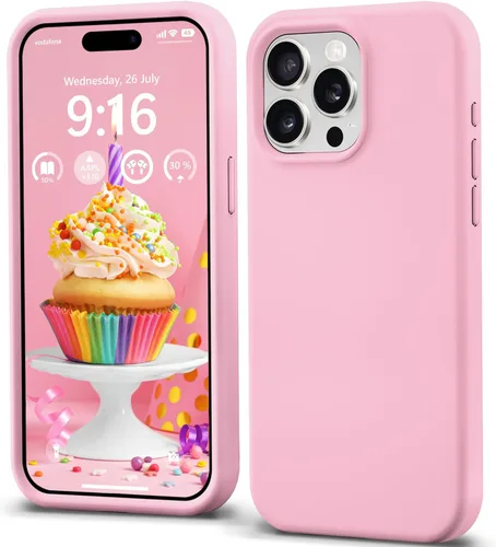 Miniatura 12 de IceSword Funda compatible con iPhone 15 Pro, silicona líquida, delgada, protección de cuerpo completo, suave, antiarañazos, color rojo, para hombres