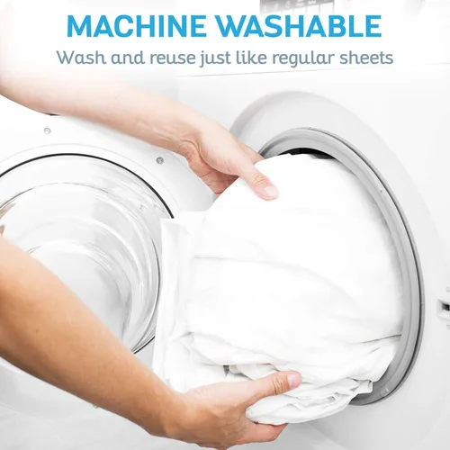 Miniatura 7 de Sures Protector de colchón impermeable – Sábana bajera lavable a máquina – Funda de cama sin vinilo – para niños, adultos y ancianos