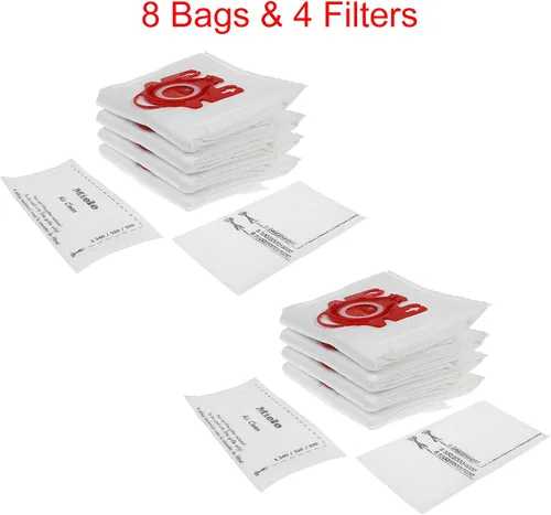 Miniatura 2 de Miele Fjm Hyclean 3D Efficiency Polvo Tipo 8 Bolsas y 4 Filtros