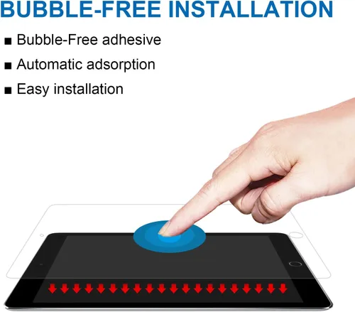 Miniatura 5 de Protector de pantalla completa de vidrio templado antiluz azul [2 unidades] para iPad Mini 4/Mini 5 de 7.9 pulgadas