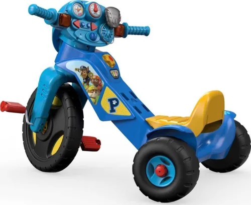 Miniatura 3 de Fisher-Price Triciclo para niños pequeños de Nickelodeon Paw Patrol con luces y sonidos, bicicleta de juguete con empuñaduras de manillar