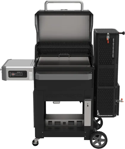 Miniatura 3 de Masterbuilt Gravity Series 800 - Plancha digital de carbón, parrilla y ahumador + carbón Masterbuilt Lump (16 libras)