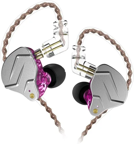 Miniatura 19 de KZ ZSN PRO X - Auriculares con cable, auriculares de monitorización intraurales con controlador doble, sonido claro y auriculares ergonómicos
