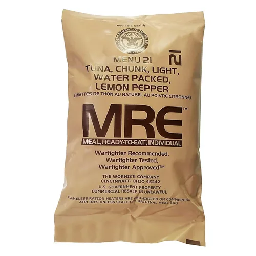 Miniatura 17 de MRE ricos en nutrientes – Comidas portátiles de supervivencia alimentaria – Larga vida útil lista para comer raciones de alimentos de emergencia