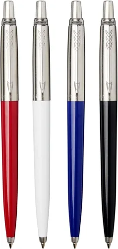 Miniatura 4 de Bolígrafo Parker Jotter personalizado + caja de regalo Diseña un regalo verdaderamente único Grabado con láser (negro)