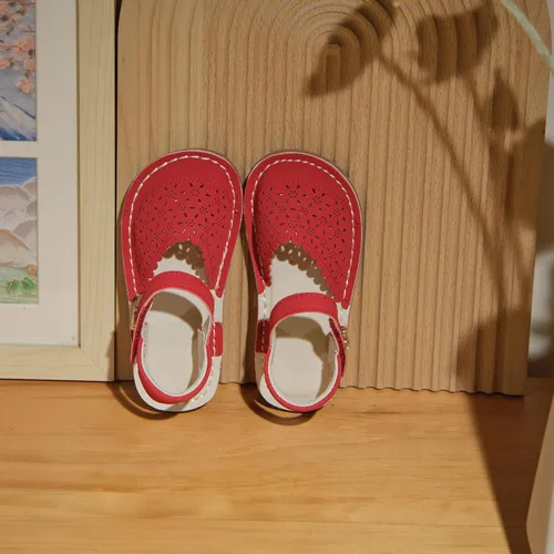 Miniatura 143 de THEE BRON Sandalias cómodas para niñas, zapatos para niños, sandalias rellenas