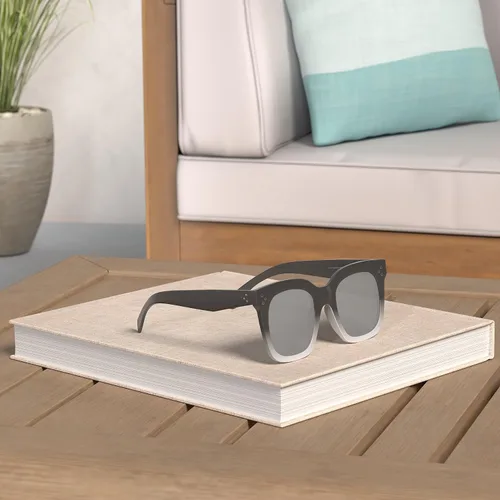Miniatura 59 de zeroUV - Gafas de sol cuadradas retro de moda de gran tamaño para mujer estilo vintage 1.969 pulgadas