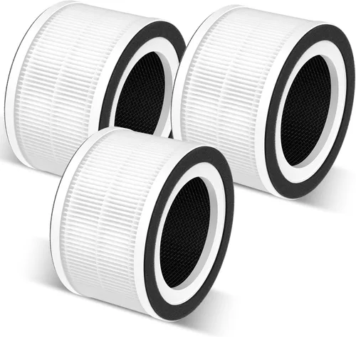 Miniatura 7 de Paquete de 2 filtros de repuesto Fillo/Halo/Allo compatibles con purificador Fillo/Halo/Allo, filtros de filtración 3 en 1