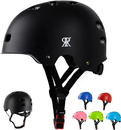 Miniatura 9 de Casco de bicicleta para jóvenes y niños, casco de bicicleta y patineta para edades 5-8-10-12-14 años niños y niñas adolescentes, ajustable y Azul