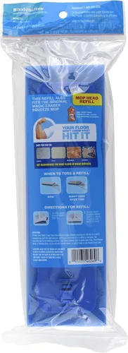 Miniatura 6 de Mr. Clean Magic Eraser Extra Power - Cabezal de recambio para mopa de piso, color blanco y azul