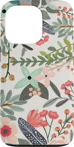 Miniatura 9 de Funda con diseño floral botánico de jardín colorido para iPhone 14