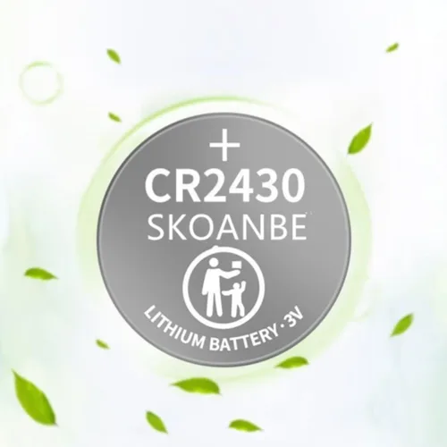 Miniatura 7 de SKOANBE Paquete de 5 baterías de litio CR2430 2430 ECR2430 3V para monedas