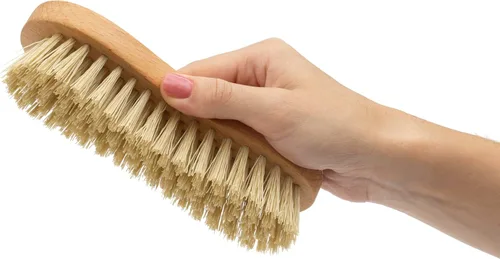 Miniatura 4 de KONEX Cepillo de Mano de Limpieza Utilitario Económico de Fibra de Nylon Cepillo de Fregar Manual de Servicio Pesado con Cerdas Rígidas Cuerpo