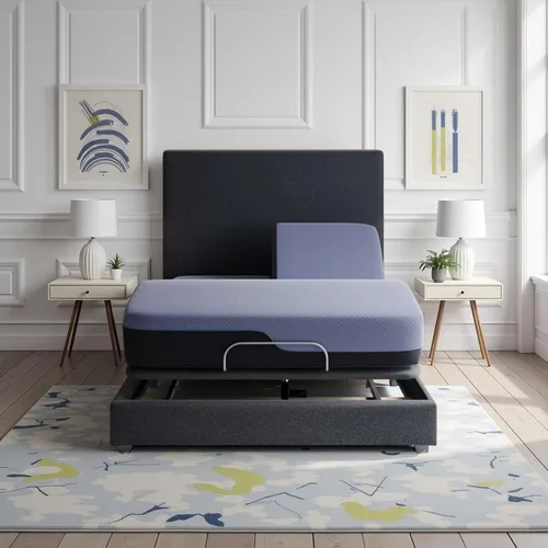 Miniatura 7 de Bridgevine Home Split Flex - Colchón híbrido de espuma viscoelástica y bobina de 6 capas para adultos, 12 pulgadas, colchón en una caja, tamaño King